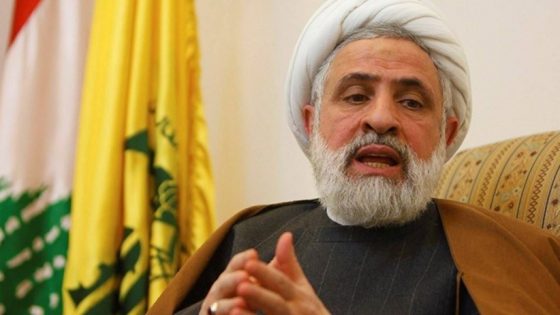 نعيم قاسم: نتانياهو أمام مشروع كبير جداً يتخطى فلسطين ولبنان