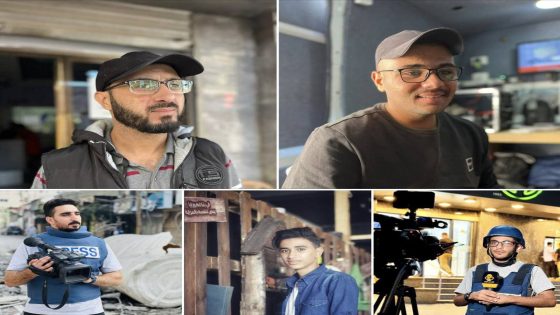 “نقابة الصحفيين” تدين جريمة قتل الاحتلال 5 صحفيين في غزة وتطالب بتوفير الحماية الدولية