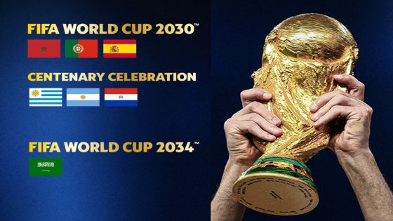 المملكة العربية السعودية تفوز بحق استضافة كأس العالم 2034