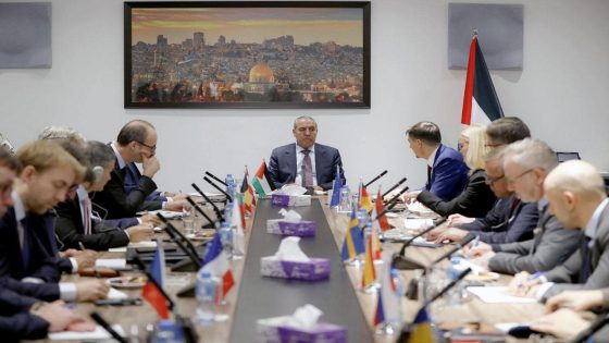 الشيخ يطلع وفدا من ممثلي الاتحاد الأوروبي على آخر المستجدات السياسية