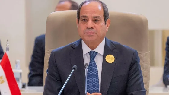 السيسي: تهجير الفلسطينيين تهديد للأمن القومي لدول المنطقة