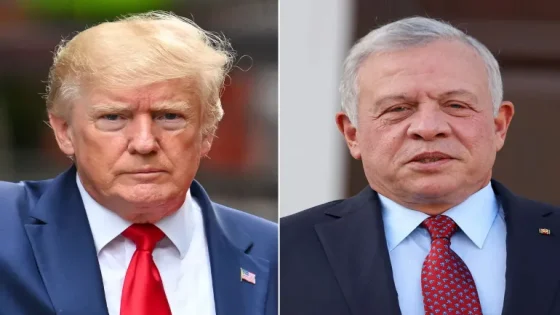 ملك الأردن يلتقي ترامب في البيت الأبيض في 11 فبراير