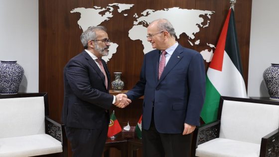 مصطفى يبحث مع وزير خارجية البرتغال تطورات الأوضاع في فلسطين