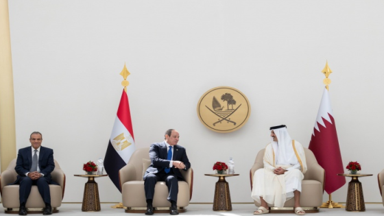 قمة مصرية قطرية بالدوحة اليوم لبحث وقف الحرب على غزة