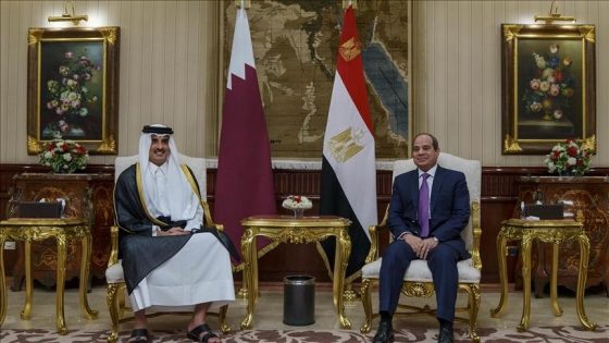 مصر وقطر تؤكدان ضرورة وقف الحرب على غزة وتحقيق المصالحة الفلسطينية