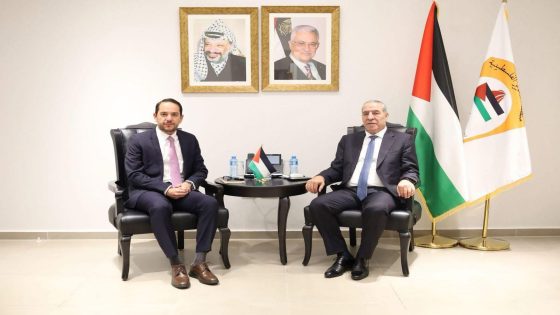 الشيخ يستقبل القنصل العام الفرنسي في القدس
