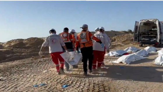 النرويج عمال الإغاثة رفح