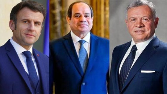 قمة ثلاثية في القاهرة