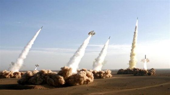 موجة جديدة من الصواريخ الإيرانية باتجاه البلاد المحتلة