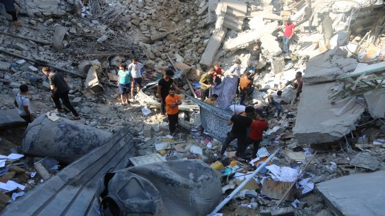 10 شهداء في قصف الاحتلال منطقة التوام وكنيسة دير اللاتين بقطاع غزة