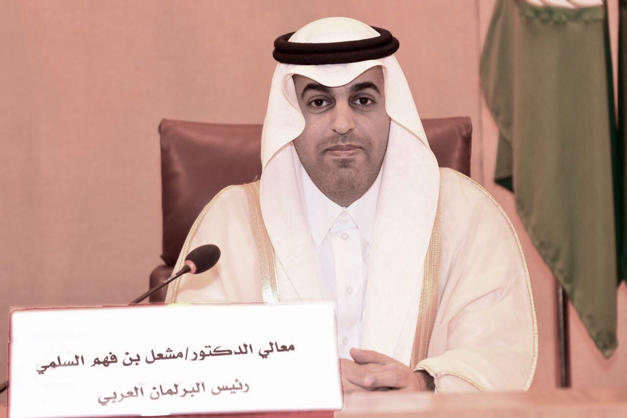 رئيس البرلمان العربي يؤكد دعمه الكامل للأسرى الفلسطينيين