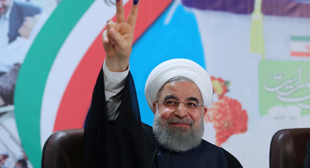رئيس لجنة الانتخابات الإيرانية يعلن النتائج الأولية وروحاني متصدر بحوالي 56.3%