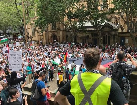 مظاهرات حاشدة في المدن الاسترالية تضامنا مع القدس