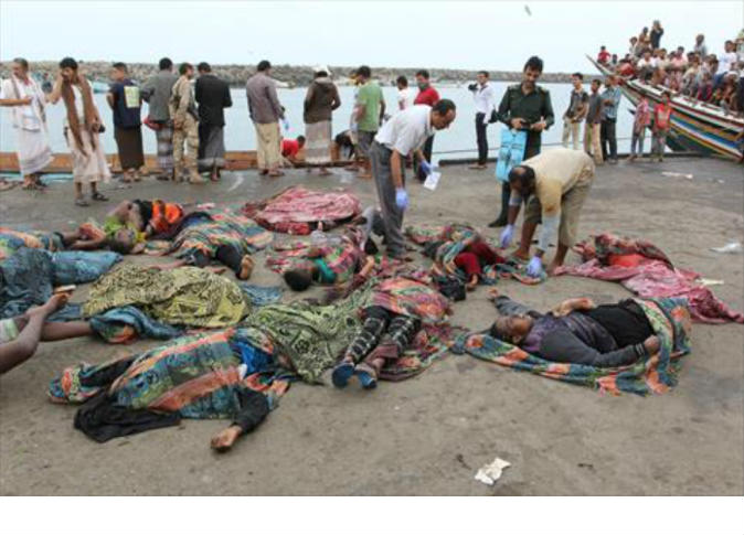 مقتل 42 لاجئا صوماليا في هجوم قبالة اليمن