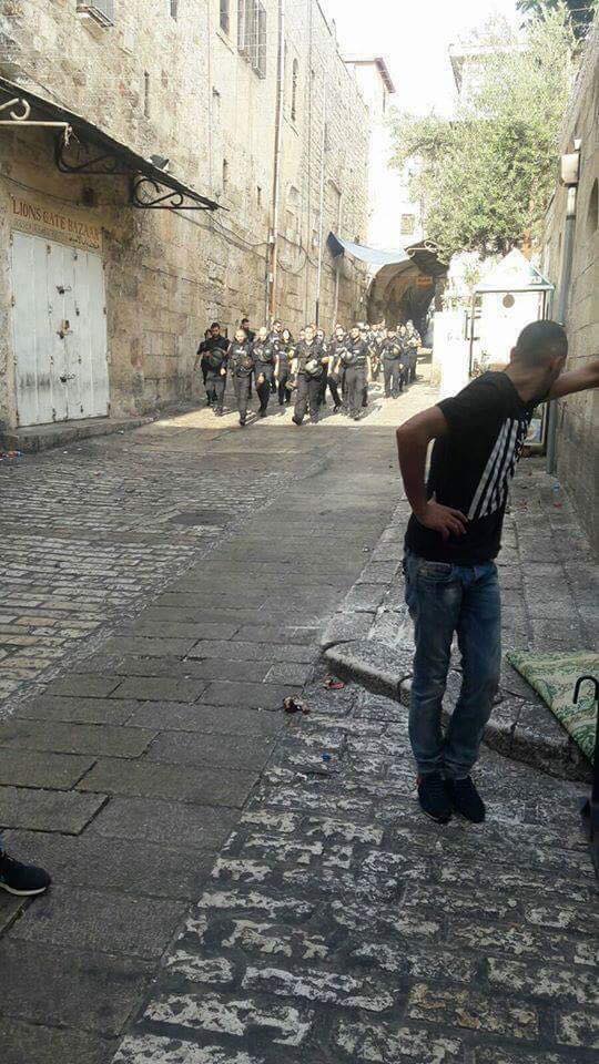 تجدّد المواجهات مع الاحتلال وسط القدس المحتلة