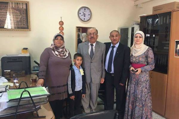 الامين العام لاتحاد المعلمين العرب يقوم بزيارة لبعض مدارس العاصمة القدس