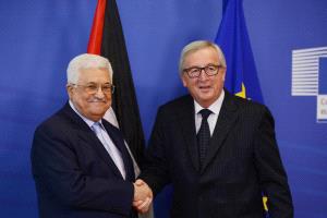 الرئيس محمود عباس يلتقي رئيس المفوضية الأوروبية