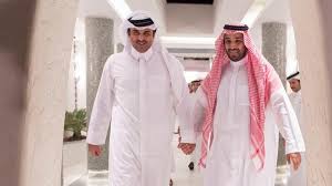 أمير قطر يتصل بولي العهد السعودي ويطلب منه الجلوس على طاولة الحوار