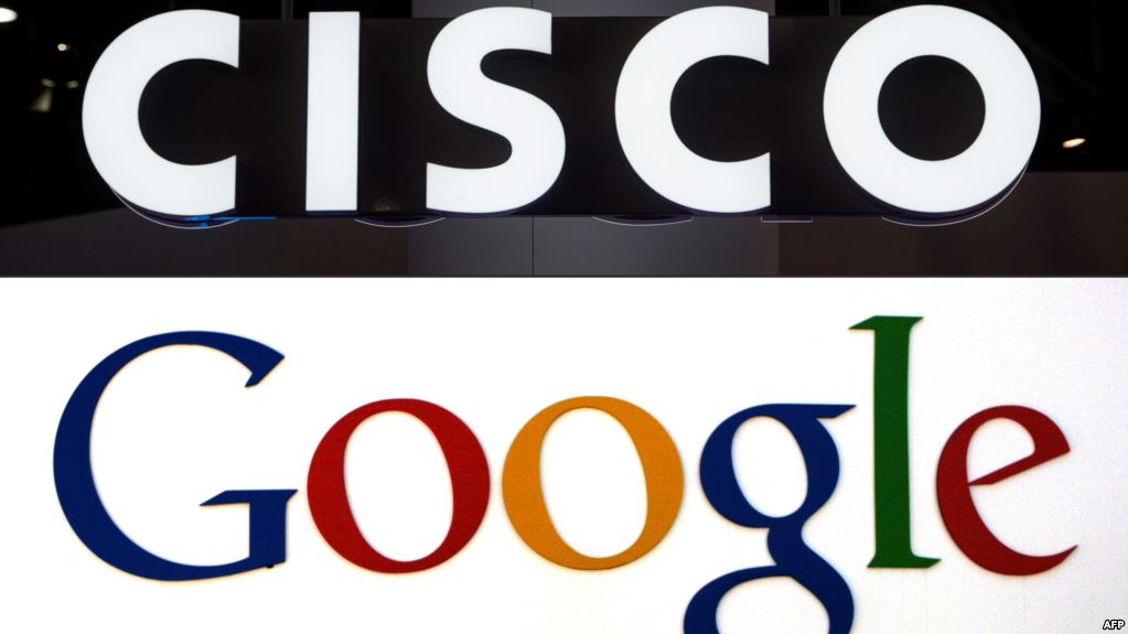شراكة بين غوغل وسيسكو في مجال الحوسبة السحابية