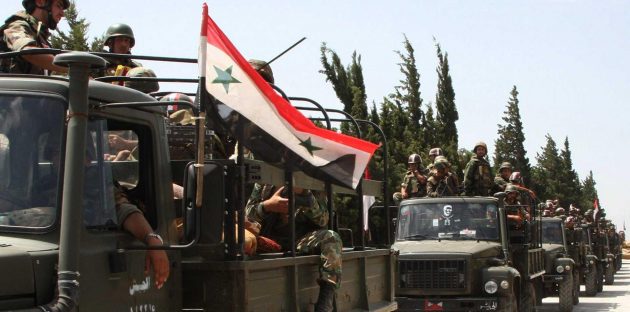 الجيش السوري يعلن كسر حصار داعش على دير الزور
