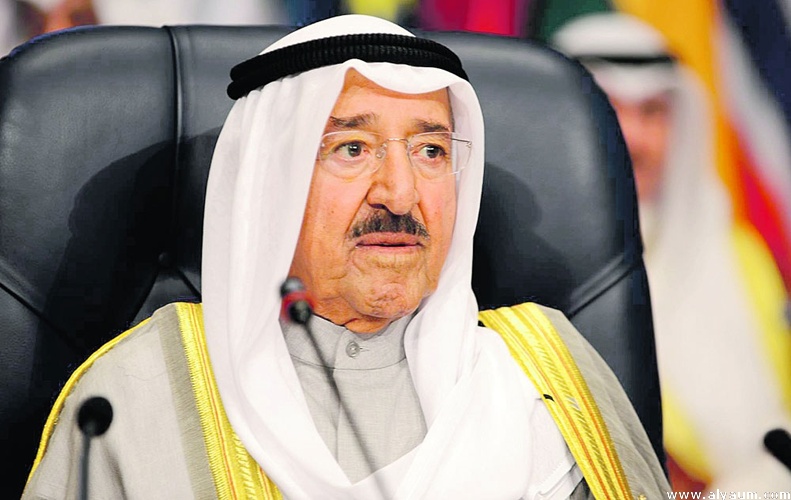 أمير الكويت: نأمل تحريك عملية السلام للتوصل لاتفاق شامل وفق المبادرة العربية