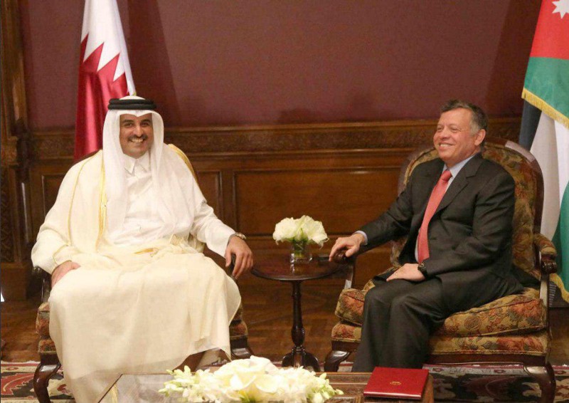 الأردن تُخَفِّض مستوى التمثيل الدبلوماسي مع قطر
