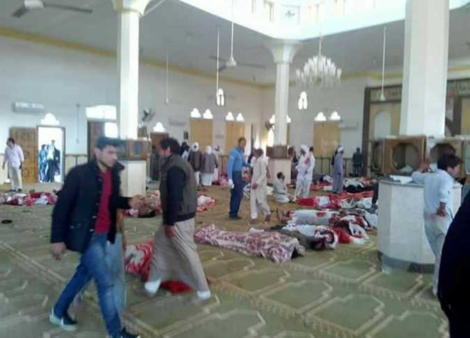 عشرات القتلى والجرحى بتفجير مسجد شمال سيناء