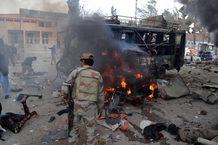 باكستان:4 قتلى و18 مصابا في هجوم انتحاري