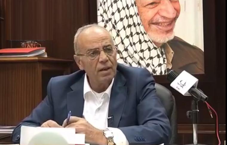 وزير النقل والمواصلات يتسلم مقر الوزارة بغزة