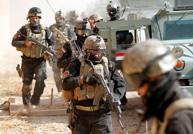 الجيش العراقي يطهر منطقتين على الحدود بين ديالى وصلاح الدين