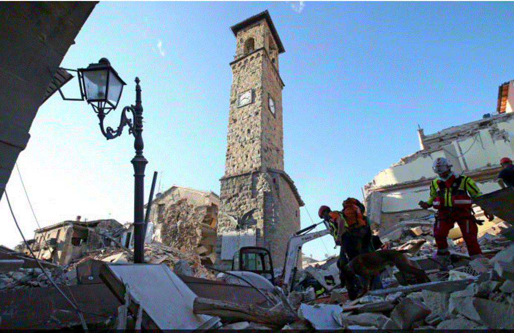 زلزال بقوة 3ر5 درجة يضرب وسط إيطاليا