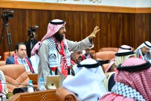 وقفة تضامنية لنواب البحرين رفضاً للقرار الأميركي بنقل السفارة إلى القدس