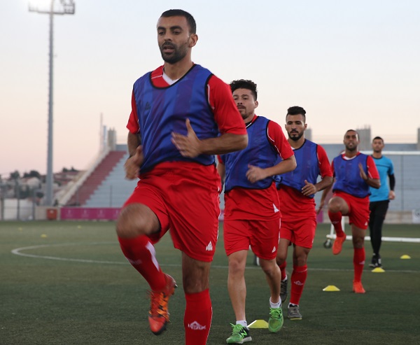 المنتخب الفلسطيني يستأنف تدريباته استعدادًا لودية طاجكستان