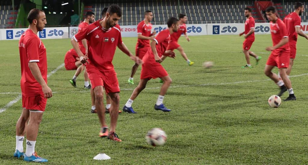 فلسطين تفتتح مشوارها بتصفيات كأس آسيا بمواجهة المالديف