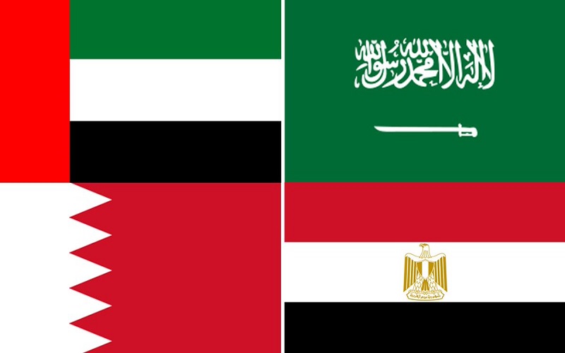 السعودية والإمارات ومصر والبحرين تصدر بيانا جديدا ضد قطر
