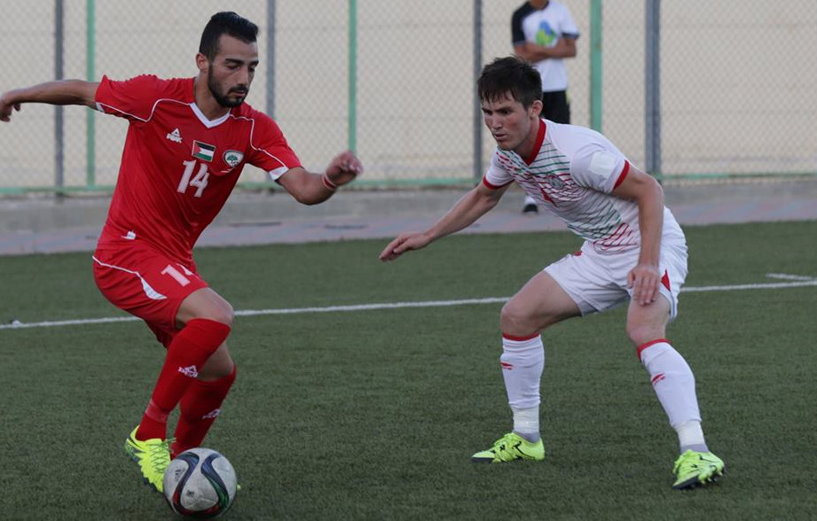 منتخب فلسطين يدخل معسكراً مغلقاً استعدادا لودية طاجيكستان