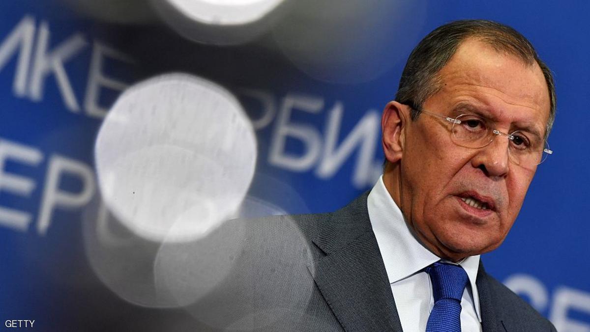 Russian Foreign Minister Sergei Lavrov gives a press conference with his Serbian counterpart in Belgrade on December 12, 2016. Lavrov begins a two-day visit to Belgrade on Monday. He is expected to discuss collaboration between Russia and Serbia and the situation in the Balkans with Serbian leaders and to take part in a session of the Council of Foreign Ministers of the Black Sea Economic Cooperation Organization (BSEC). / AFP / ANDREJ ISAKOVIC (Photo credit should read ANDREJ ISAKOVIC/AFP/Getty Images)