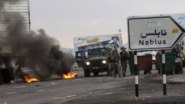 اعادة فتح مداخل عينابوس وبيتا وزعترة جنوب نابلس