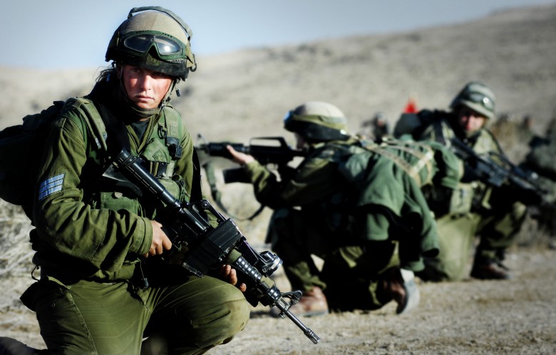 تدريب عسكري اسرائيلي بمنطقة الجليل