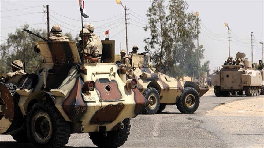 مقتل 4 عناصر من الجيش المصري شمال سيناء