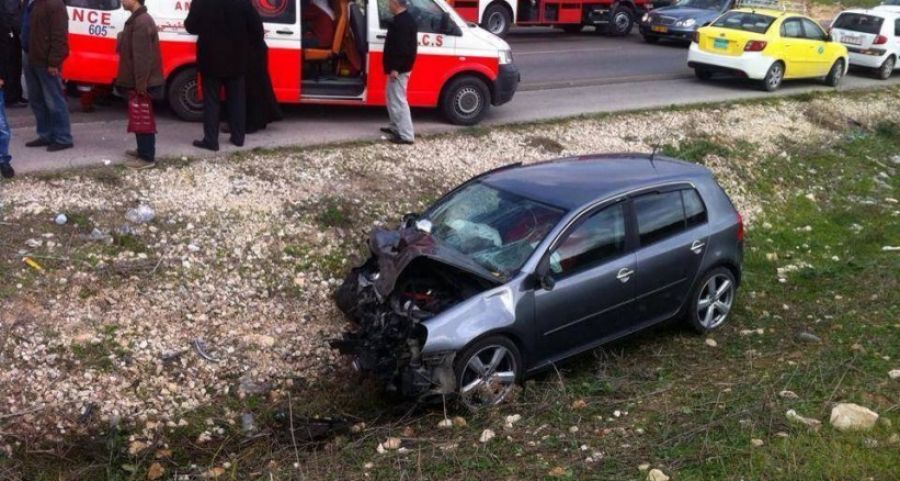 مصرع مواطن في حادث سير ذاتي غرب رام الله