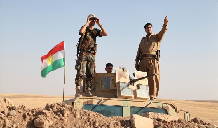 البشمركة تبدأ هجوما تمهيديا ضد داعش في محيط الموصل