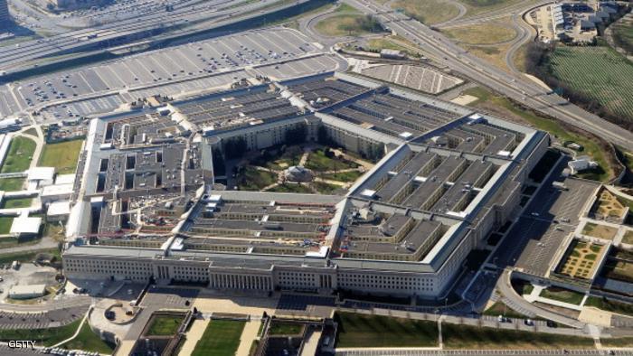 This picture taken 26 December 2011 shows the Pentagon building in Washington, DC. The Pentagon, which is the headquarters of the United States Department of Defense (DOD), is the world's largest office building by floor area, with about 6,500,000 sq ft (600,000 m2), of which 3,700,000 sq ft (340,000 m2) are used as offices. Approximately 23,000 military and civilian employees and about 3,000 non-defense support personnel work in the Pentagon. AFP PHOTO (Photo credit should read STAFF/AFP/Getty Images)