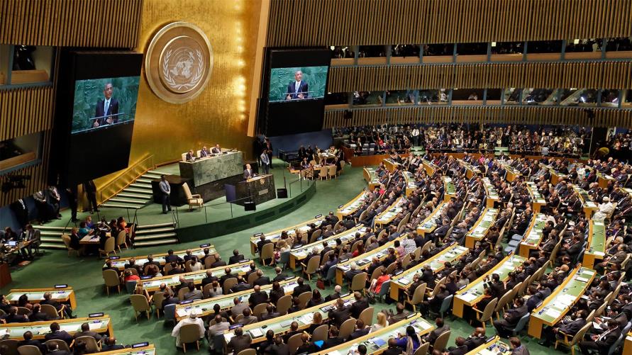 الجمعية العامة للأمم المتحدة تعتمد وبأغلبية ساحقة خمسة قرارات تتعلق بفلسطين