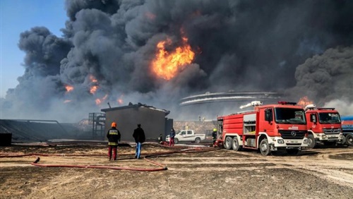 الدفاع المدني يخلي 3 مواطنين ويخمد حريقا في رام الله