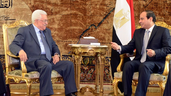 السيسي والرئيس محمود عباس