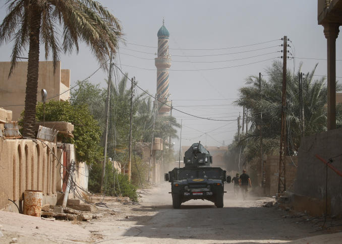 الجيش العراقي يعلن تحرير الفلوجة