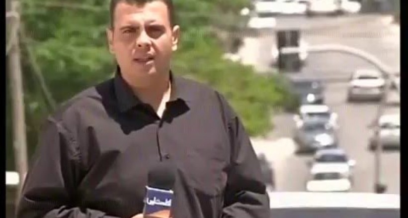 نقابة الصحفيين في غزة تنظم اعتصاما ضد استمرار اعتقال أجهزة حماس للصحفي جرادة