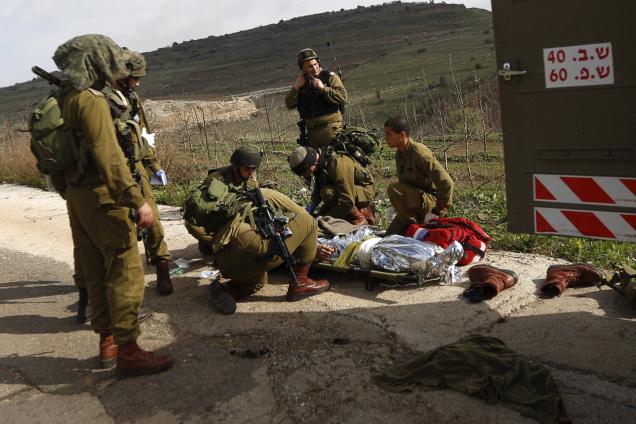 اصابة 3 جنود اسرائيليين أثناء تدريب بالجولان