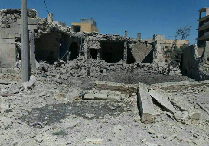 مقتل 18 مدنيا في قصف جوي على الاحياء الشرقية في حلب